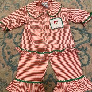 Smocked Christmas Pajamas